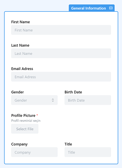 QMex Forms - Design Your Form